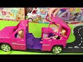 Barbie Dolls: Camper, Cruise Ship, Dreamhouse Airplane & Doll Play Toy Vehicles for Kids