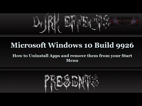 @Microsoft @Windows 10 Lesson 17 - How To Uninstall Apps