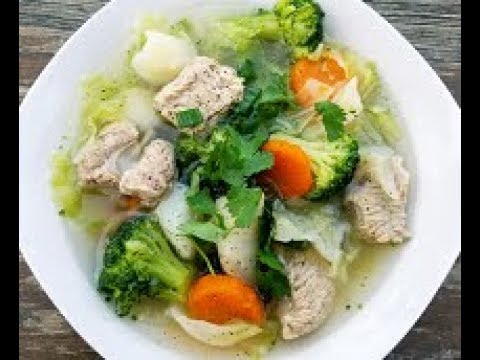 VIDEO : how to make pork and vegetable soup recipe - good news everyone! i now have my very own website at www.eatwithemily.com . click here if you'd like to try out this pork & ...