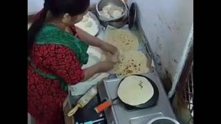 Making Capati Using S