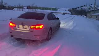 BMW 5.25 d xdrive snow