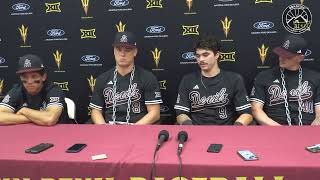 Asu Baseball Kien Vu, Max Alrich, Brody Briggs, Jonah Giblin 3425