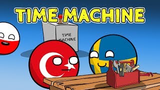 Poland in a bar | Sweden invents time machine - Countryballs