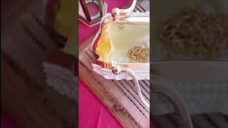Handmade Pearl Clutch For Brides & Parties Luxury Wedding Bag 2025