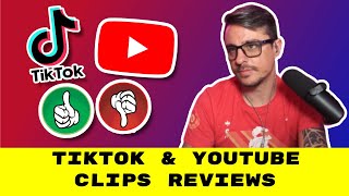 Reviewing Your TikTok/YouTube Clips & Profiles