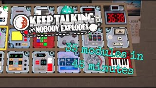 Ktane Mod Bomb - 35 Modules In 45 Minutes Efm
