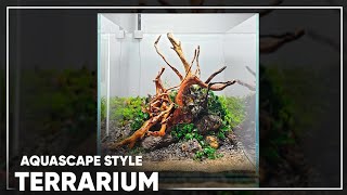 Aquascape Inspired Terrarium Build