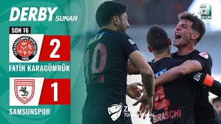 Fatih Karagümrük 2-1 Samsunspor MAÇ ÖZETİ (Ziraat Türkiye Kupası Son 16Turu) / 0