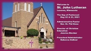 May 22, 2021 (Pentecost) Worship Service
