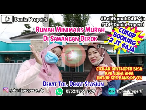 Rumah Paling Murah Di Sawangan Depok Bisa Cicilan Developer Tanpa BI Checking Dekat Stasiun