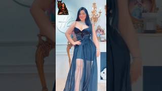 Beautiful Black Nighty Dress Fashion Design 2024 | Royal Faimly Laxurey Life Style #Trendingshorts