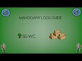 Ironman Mahogany Logs Guide | Top 3 Methods | OSRS Construction
