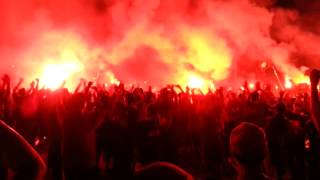 Pyro show oleh B.O.S di Muar.