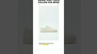White Zara Sneakers Under 2000