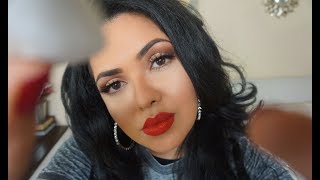 ASMR Face Massage and Products Demo Roleplay