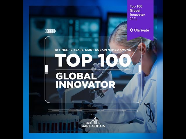 Watch For the 10th time in 10 years, Saint-Gobain named among the most innovative companies in the world on YouTube.
