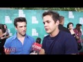 Reece Thompson and Johnny Simmons on 'The Perks of Being a Wallflower'