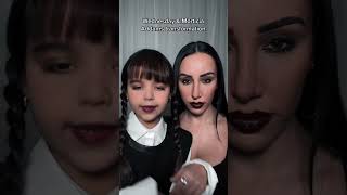 Wednesday & Morticia Addams | Makeup Transformation