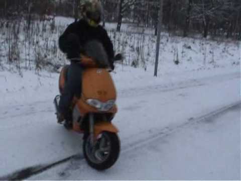 gilera runner michelin pilot sport vs studded winter tires