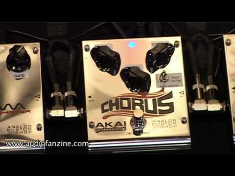 Akai Pedals Video Demo [NAMM 2011]