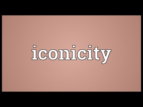 Header of iconicity