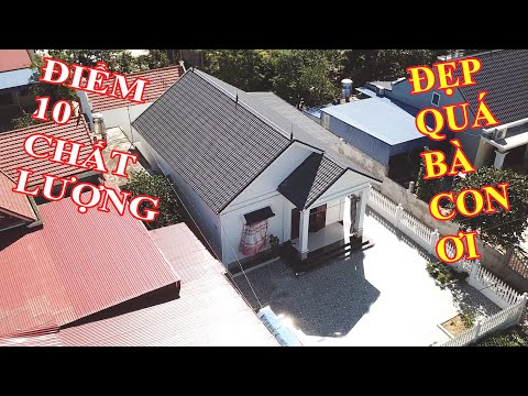 Mẫu Nhà Cấp 4 Mái Thái 3 Phòng Ngủ Được Rất Nhiều Người Lấy Mẫu Xây Nhà