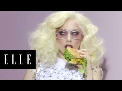 Watch the behind-the-scenes video of Lady Gaga's cover shoot for the January Issue of ELLE magazine. View the photos: www.elle.com.