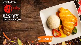 Haiky Asian Food Display Animation