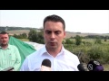 Vona Gábor sajtótájékoztatója Martonfán a kormány által tervezett menekülttábor ellen