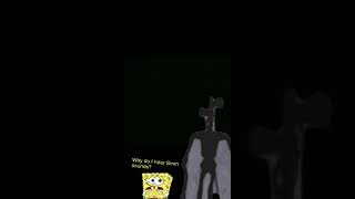 If Spongebob Met Siren Head.