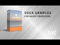 🎵 Soca Drums & Loops - Soca Samples - Caribbean Drums - Soca Loops (Wav.) Royalty Free