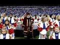 Santa with my pouch at the Colts Game