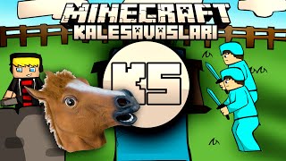 Minecraft: NDNG Kale Savaşları - AT KALESİ!! w/Turgut Lufit Baturay