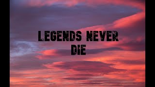Legends Never Die- ft. Against The Current (lyrics)(BASS BOOSTED)