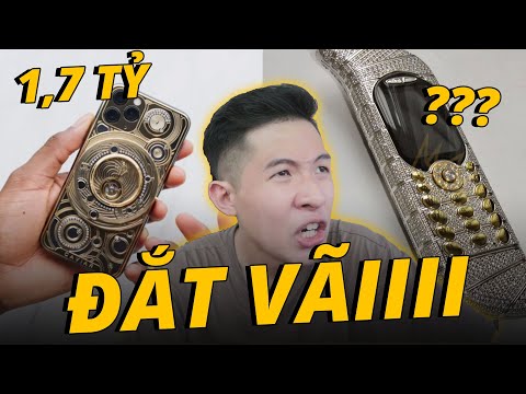 ĐÂY LÀ NHỮNG ĐIỆN THOẠI ĐẮT NHẤT THẾ GIỚI!!! CHỤC TRIỆU KHÔNG LÀ GÌ