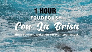[1 Hour Loop] Con La Brisa - Foudeqush (Lyric Video) 