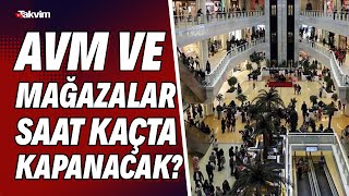İstanbul’da AVM ve mağazalar saat kaçta kapanacak? Kapalı Çarşı ve Mısır Çarşısı