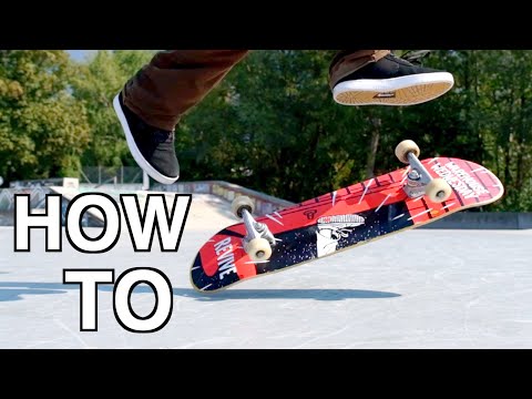 HOW TO TOE KICKFLIP