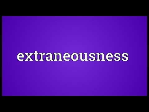 Header of extraneousness