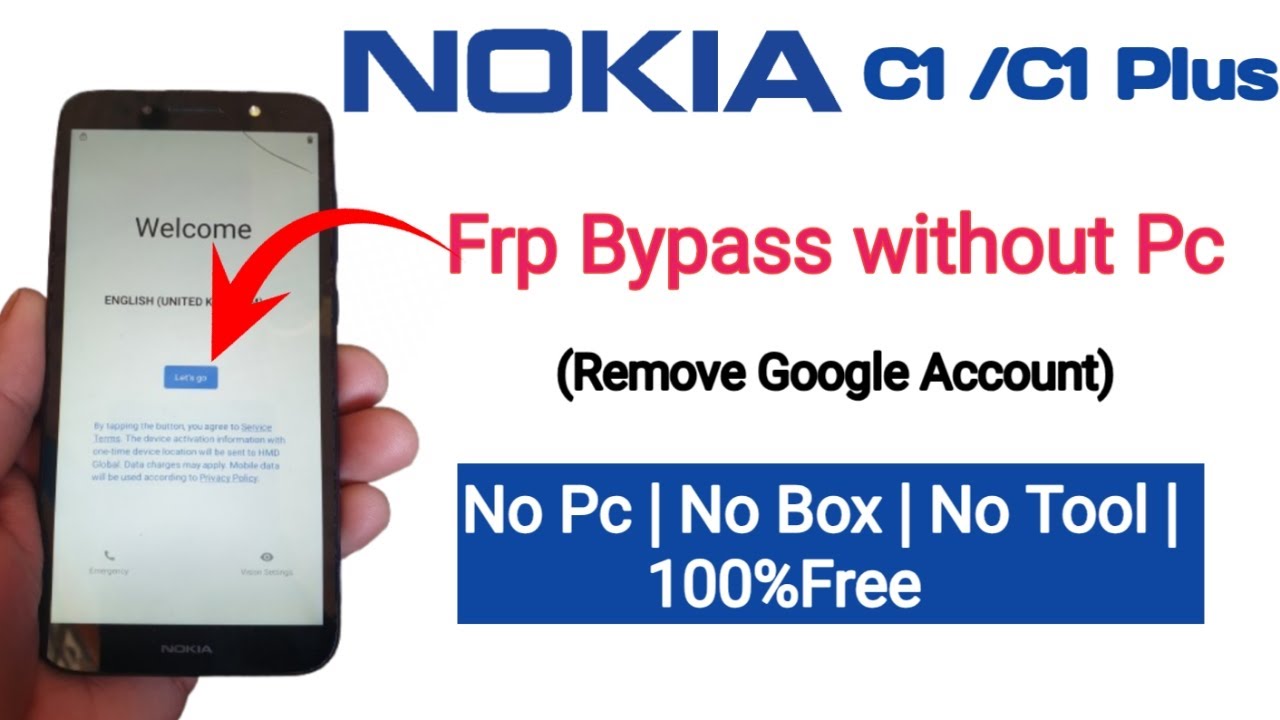 Nokia C1 Plus FRP Bypass Without PC | Google Account Nokia C1 Plus FRP Bypass Without PC | Google Account