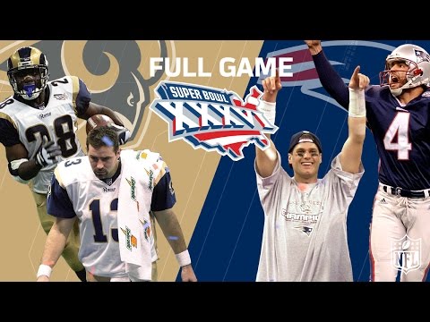 Super Bowl Xxxvi Patriots Dynasty Begins Rams Vs Patriots Nfl Super Bowl Xxxvi Patriots Dynasty Begins Rams Vs Patriots Nfl