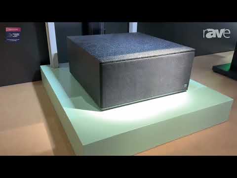 ISE 2025: AUDAC Demos Archi10x Ultra-Compact Loudspeakers and Infrasubwoofer
