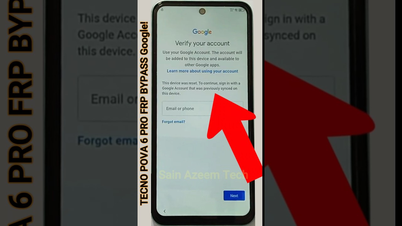 Unlock Tecno Pova 6 Pro FRP Bypass 2025 Without PC Unlock Tecno Pova 6 Pro FRP Bypass 2025 Without PC