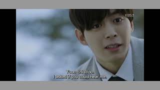 Shi Woo endure the ringing in his ear (Moorim School E03) Kdrama hurt scene/whum