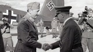 Неожиданный Визит Гитлера В Финляндию На Юбилей Маннергейма, 4Июня,1942, Трофейная Кинохроника Войны