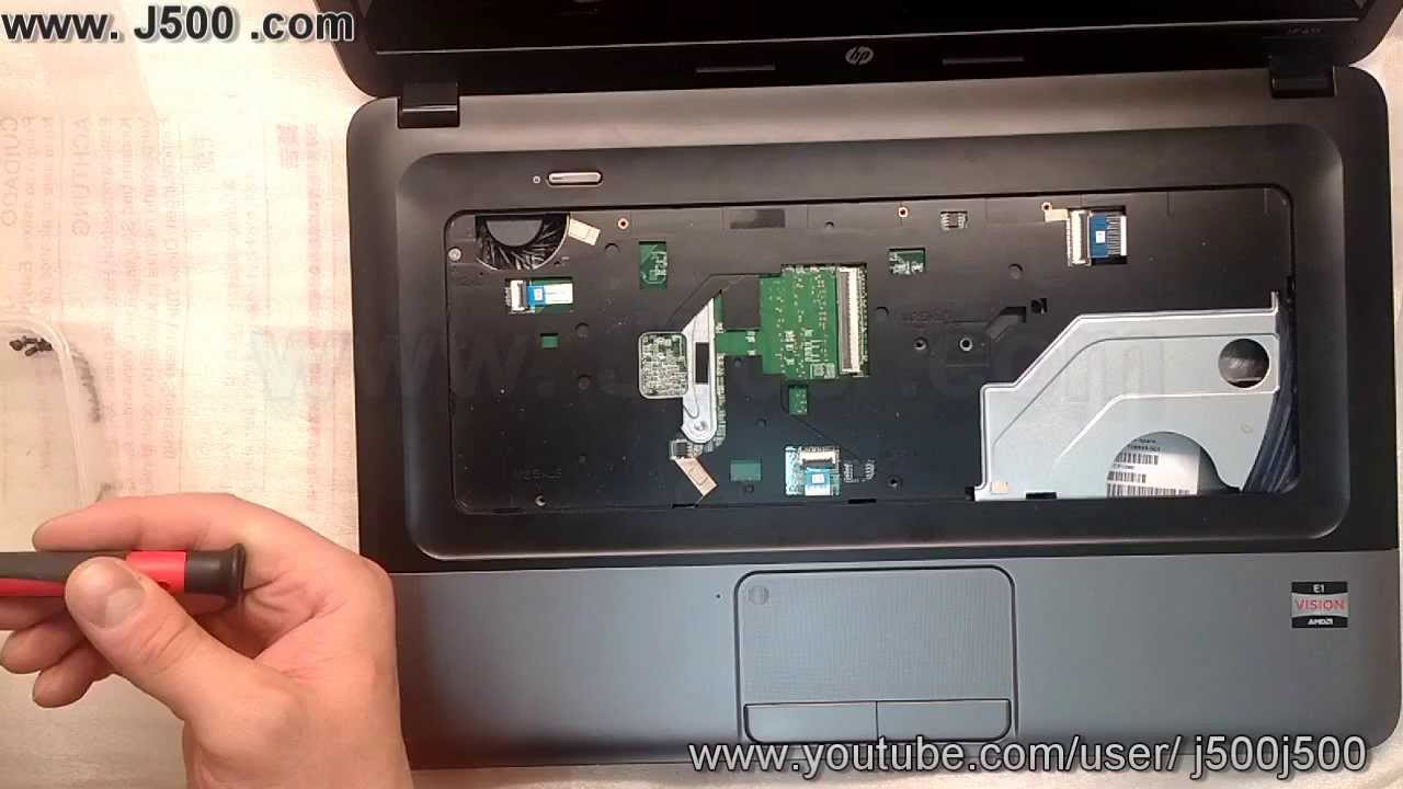 HP Compaq Laptop Repair Replace Guide HP 655 650 635 630 625 - YouTube