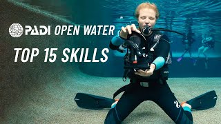 PADI Open Water Skills 🤿  - Top 15 Skills to Learn - Divers Den Australia