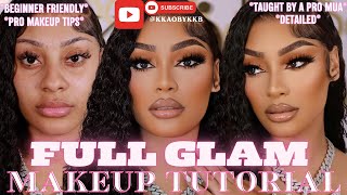 FLAWLESS FULL Glam Makeup Tutorial: Learn how to do it like a PRO