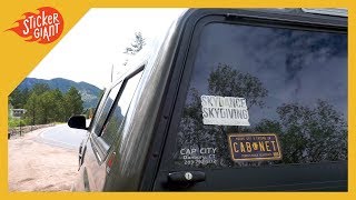 SG Custom Bumper Stickers