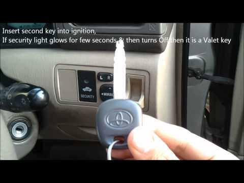 2005 Corolla Transponder Valet Key Programming | How To Save Money And 